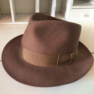 Dorfman Pacific- Bogie Wool Hat in Large